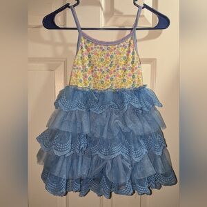 Girl Sz 4 Matilda Jane Ruffle Dress